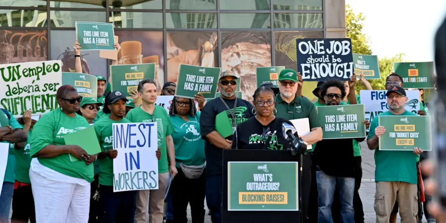 AFSCME Council 3 Rally